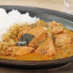 牛乳で作るジャフナサーモンカレー